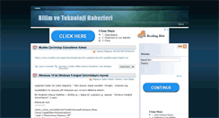 Desktop Screenshot of bilimteknoloji.tk